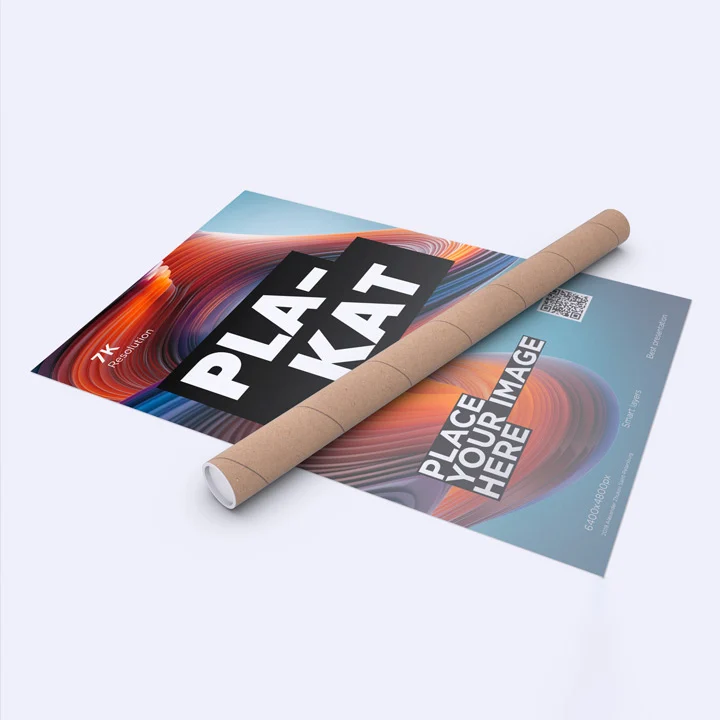 Plakaty wielkoformatowe (niskonakładowe) - B0, B1, B2, A0, A1, A2